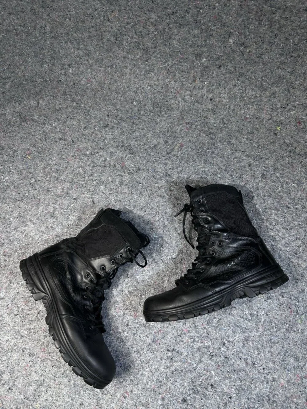 5.11 Tactical EVO 8” Waterproof Side Zip Boots Black Mens Size 12 Style 12310